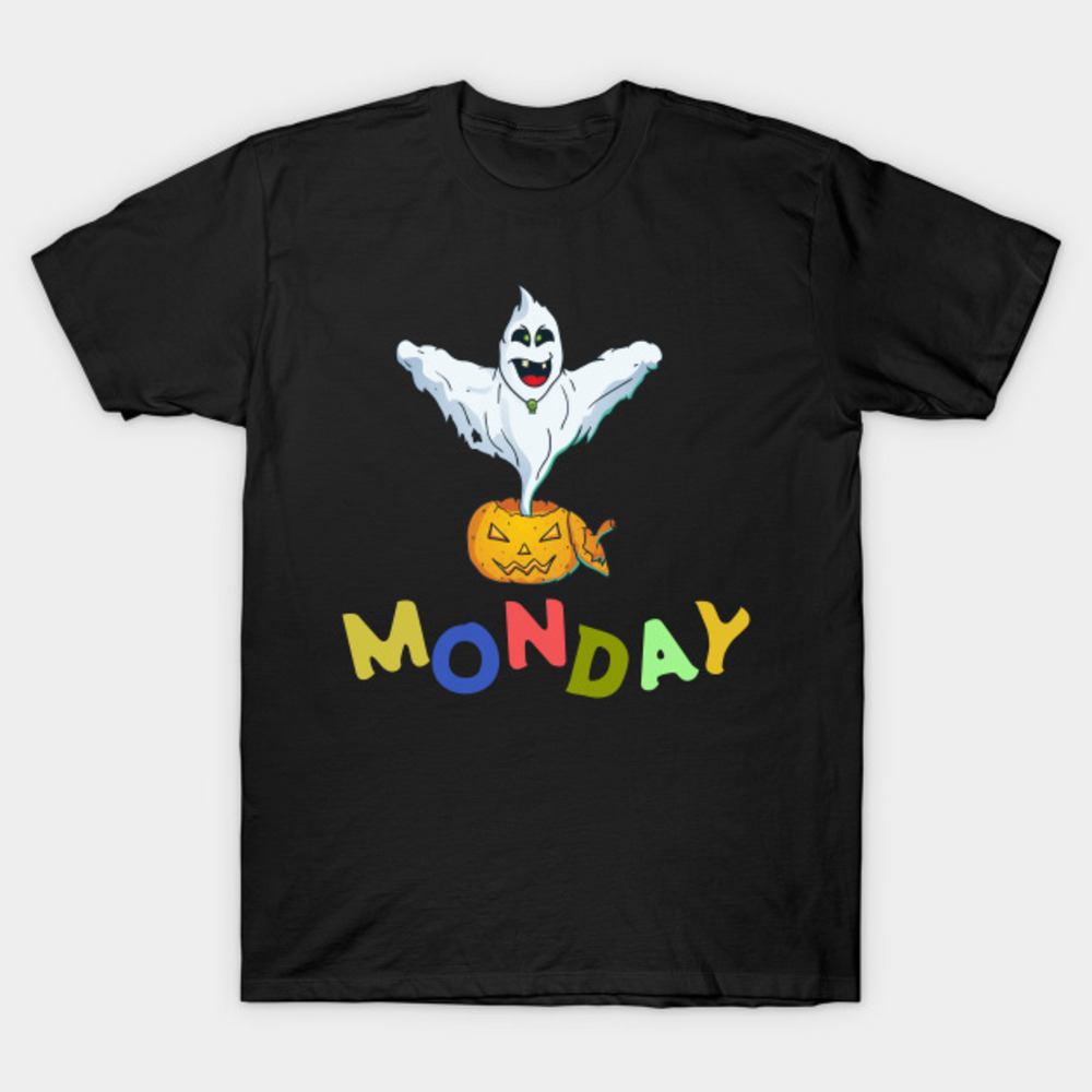 Day Of The Week Halloween Group Costume Monday Tshirt